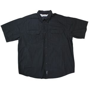 5.11 Tactical Series Black Short Sleeve Shirt Men’s XL Cotton Utility